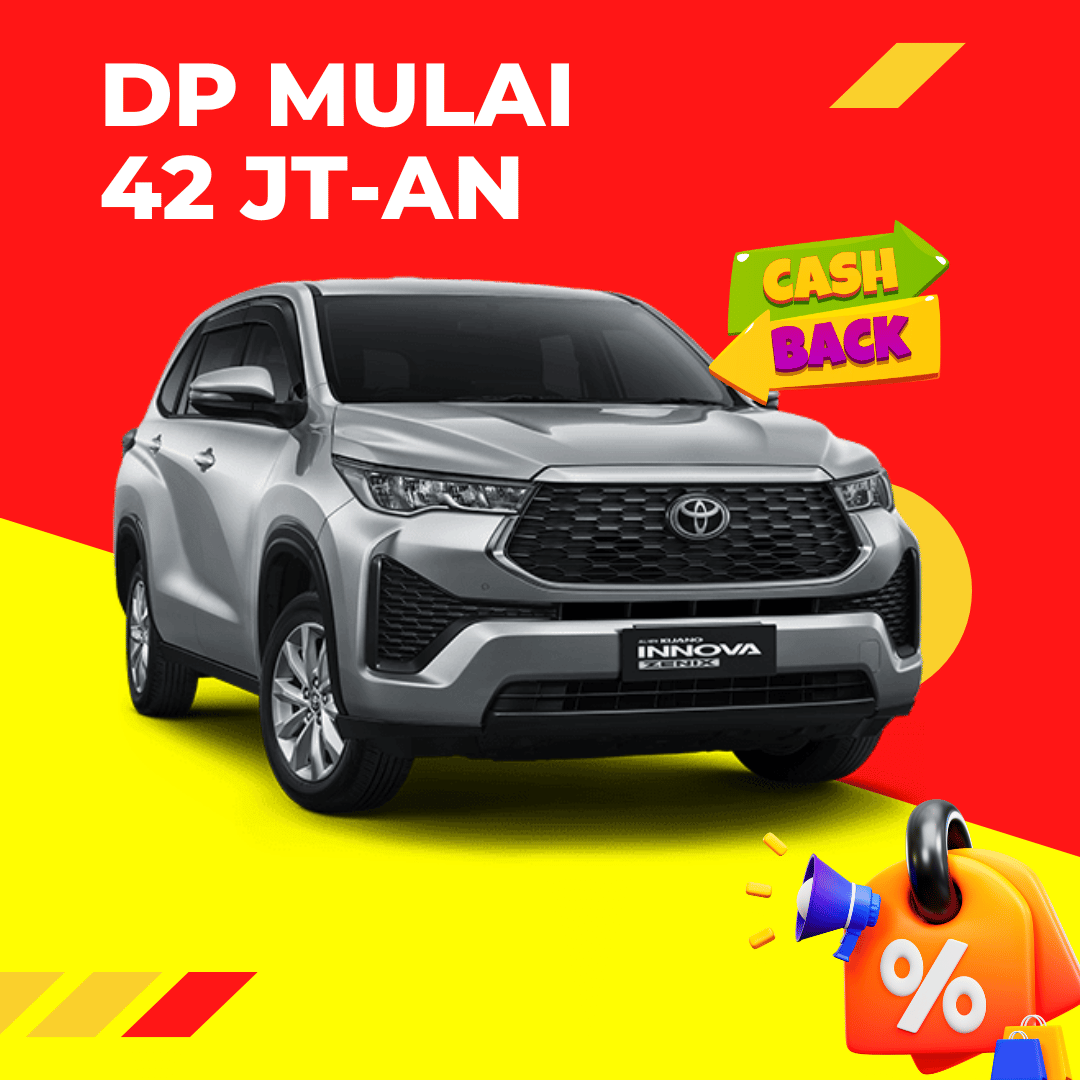 Promo Toyota Jakarta Pusat - Harga Kredit Kijang Innova Zenix : DP Mulai 42 Jutaan