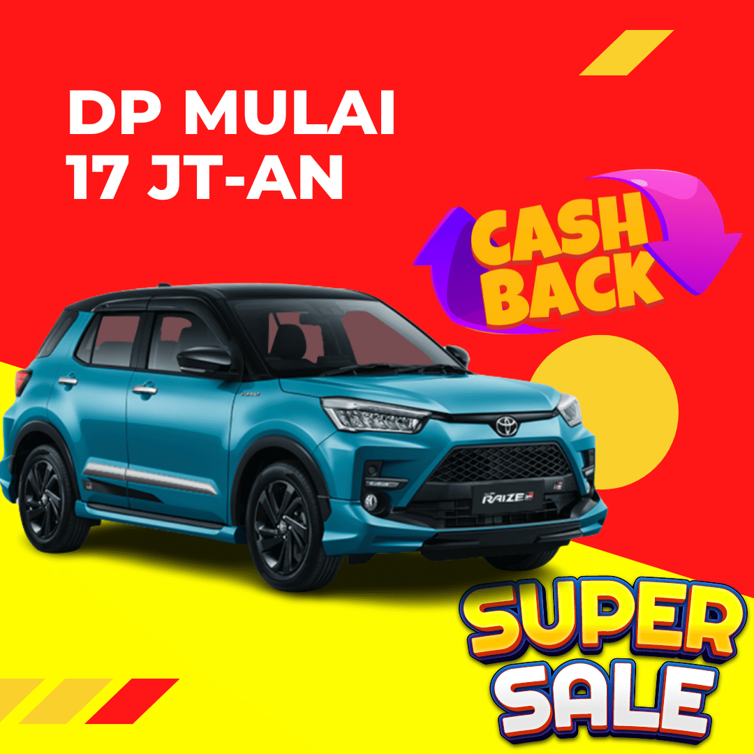 Promo Toyota Raize - Harga Kredit Toyota Raize : DP 15 Jutaan