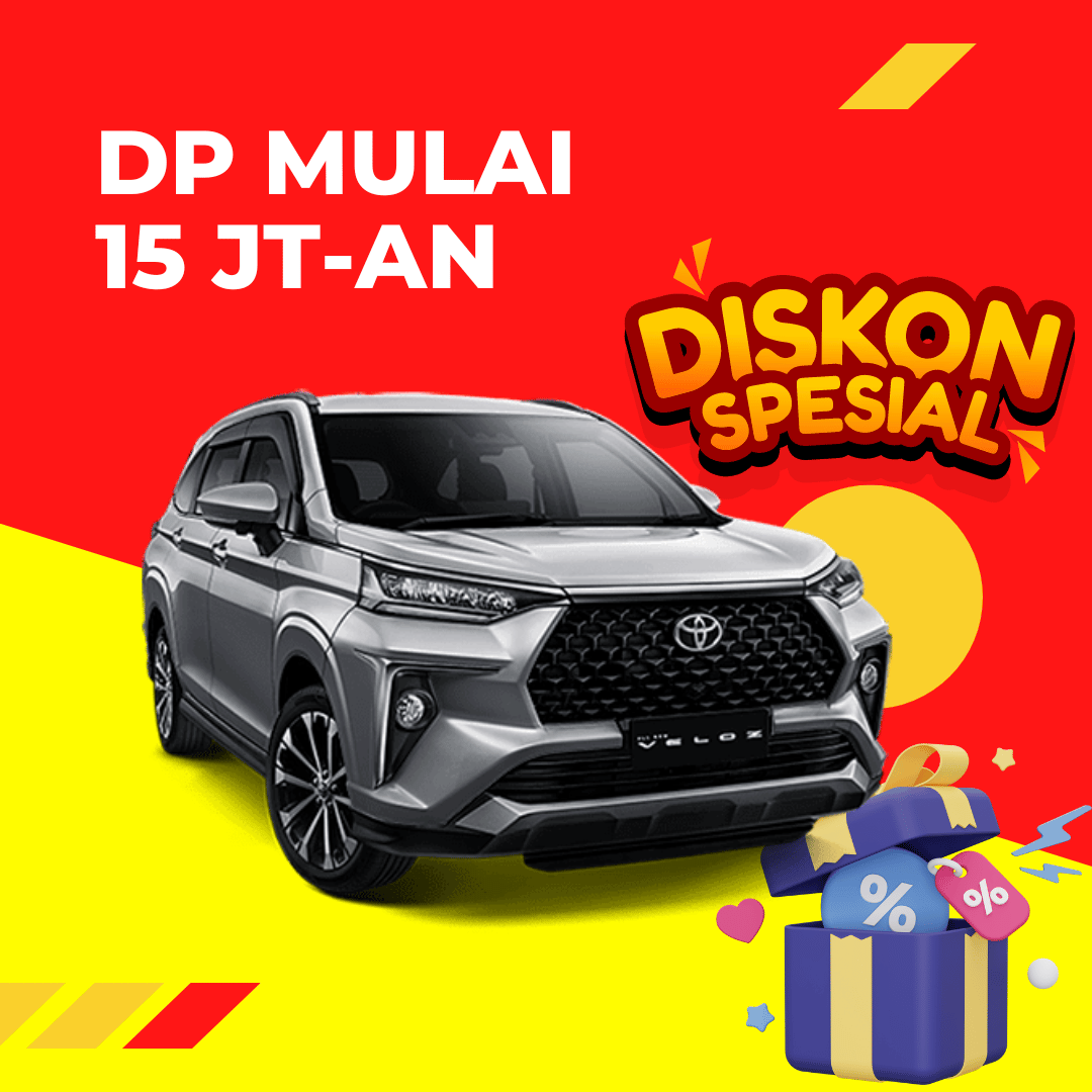 Toyota Pecenongan - Promo Harga Kredit Veloz : DP 15 Jutaan